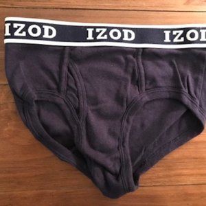 Boys IZOD Briefs, Navy fits sz small, unworn